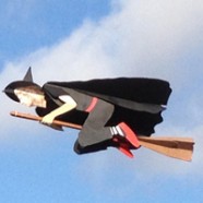 The Broom Flyer Witch