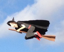 The Broom Flyer Witch