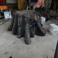 Weather Resistant Tree Stump