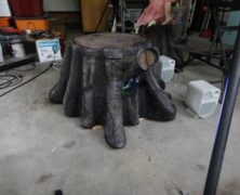 Weather Resistant Tree Stump